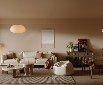 Modern A Living Room-ID:924139985