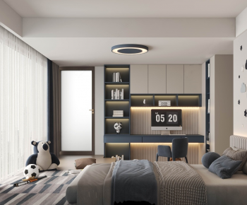 Modern Boy's Room And Son's Room-ID:119761946