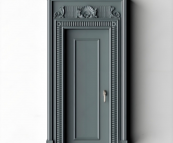 European Style Single Door-ID:895373119