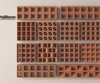 Modern Cement Brick Screen Partition-ID:249879471