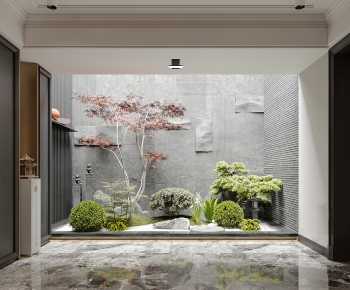 New Chinese Style Plant Landscaping-ID:513282066