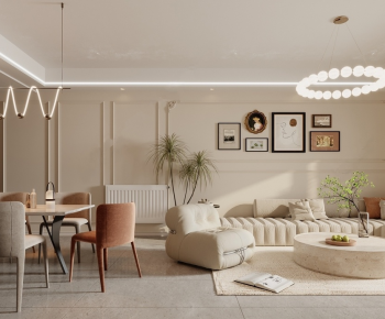 French Style A Living Room-ID:716806891