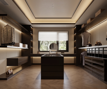 New Chinese Style Clothes Storage Area-ID:940463073