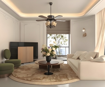 Modern A Living Room-ID:564620971