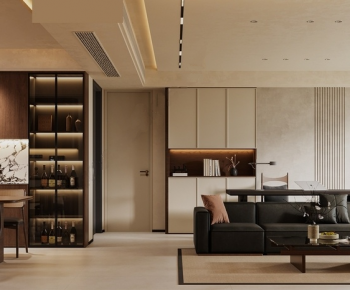 Modern A Living Room-ID:217072965