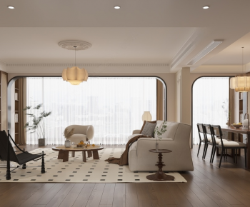 French Style A Living Room-ID:547863011