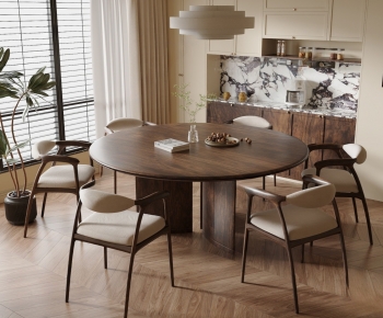 Modern Dining Table And Chairs-ID:354542975