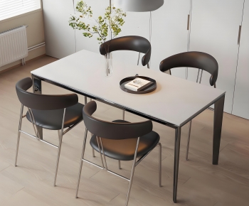 Modern Dining Table And Chairs-ID:278434995