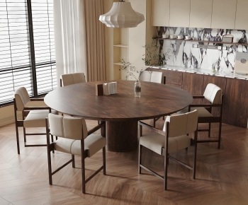 Modern Dining Table And Chairs-ID:523438937