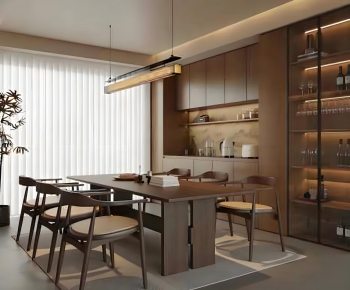 New Chinese Style Dining Room-ID:824738985