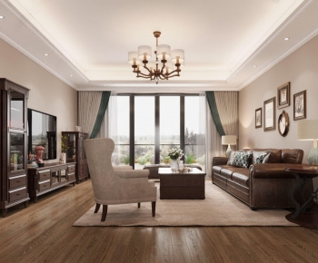 American Style A Living Room-ID:681766998