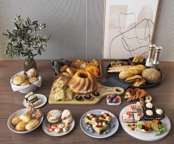 Modern Bread Cake-ID:427228939