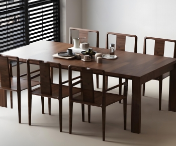 Modern Dining Table And Chairs-ID:732613093