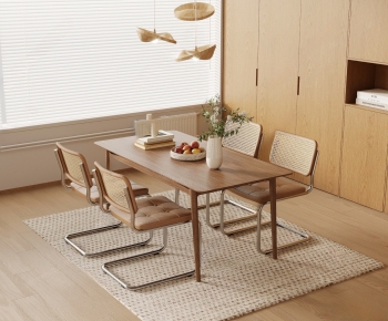 Modern Dining Table And Chairs-ID:855854995