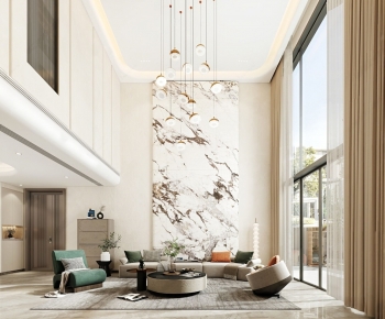 Modern A Living Room-ID:958575018