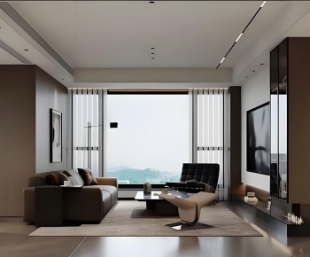 Modern A Living Room-ID:248342994