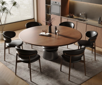 Modern Dining Table And Chairs-ID:441406979