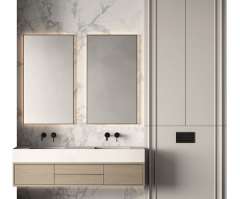 Modern Bathroom Cabinet-ID:570811997