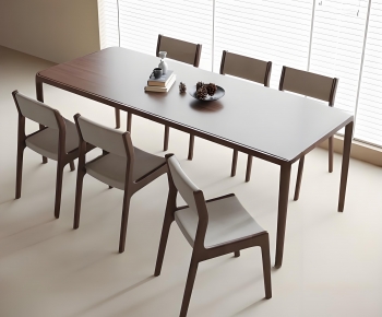 Modern Dining Table And Chairs-ID:645345936