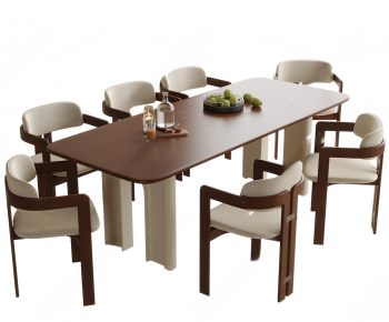 Modern Dining Table And Chairs-ID:627819061