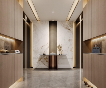 New Chinese Style Hallway-ID:381046061