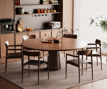 Modern Dining Table And Chairs-ID:163091905