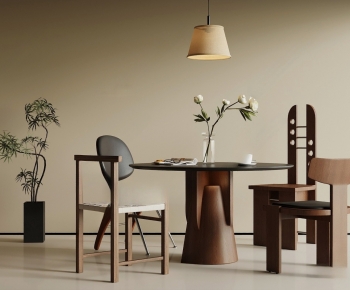 French Style Dining Table And Chairs-ID:359267956