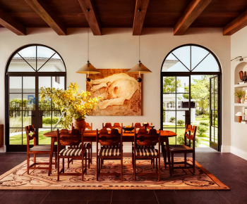 American Style Dining Room-ID:814754014