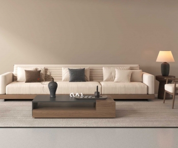 New Chinese Style Sofa Combination-ID:295485025