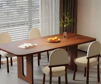 Modern Dining Table And Chairs-ID:129726893