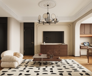 Modern A Living Room-ID:783169986