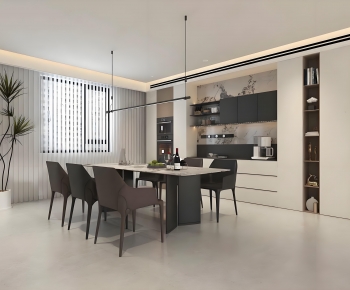 Modern Dining Room-ID:987135891