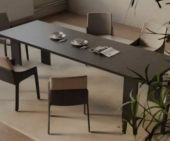 Modern Dining Table And Chairs-ID:591331969