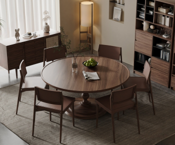 Wabi-sabi Style Dining Table And Chairs-ID:330108881