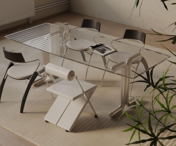 Modern Dining Table And Chairs-ID:848159831