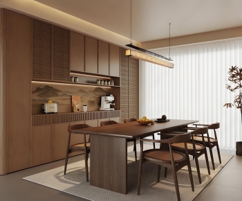 New Chinese Style Dining Room-ID:206283097