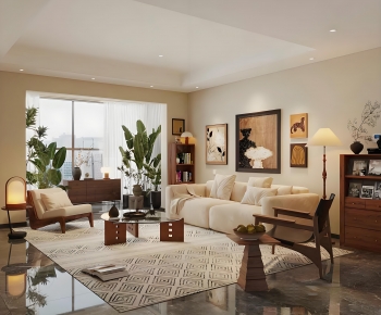 Modern A Living Room-ID:582330947