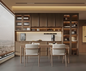 New Chinese Style Dining Room-ID:624562987