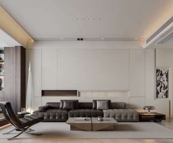 Modern A Living Room-ID:961710937