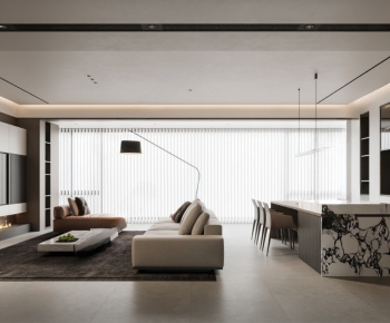 Modern A Living Room-ID:843660842