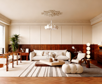 Wabi-sabi Style A Living Room-ID:165333992