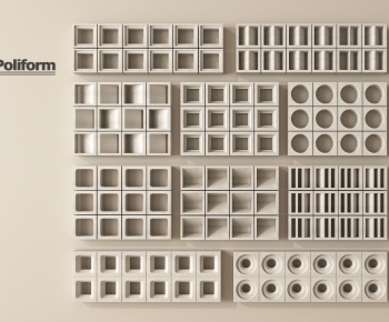 Modern Cement Brick Screen Partition-ID:233858117