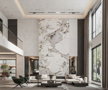 Modern A Living Room-ID:196558002