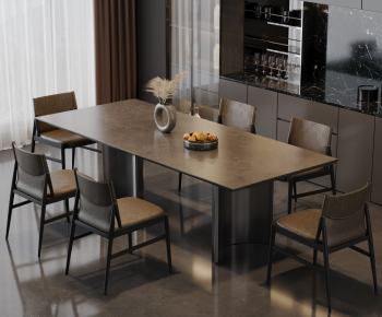 Modern Dining Table And Chairs-ID:168961059