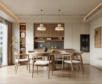 New Chinese Style Dining Room-ID:372667077