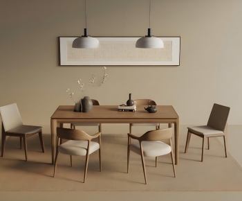 New Chinese Style Dining Table And Chairs-ID:296823981