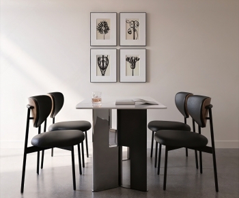 Modern Dining Table And Chairs-ID:591928966