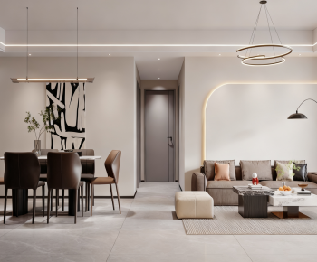 Modern A Living Room-ID:456958063