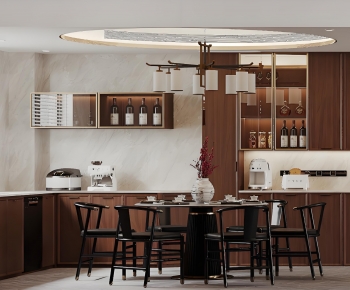 New Chinese Style Dining Room-ID:302009111