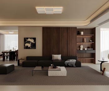 Modern A Living Room-ID:942408084